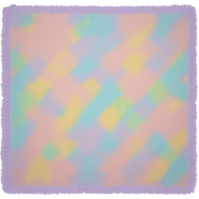 Pastel blanket emoji