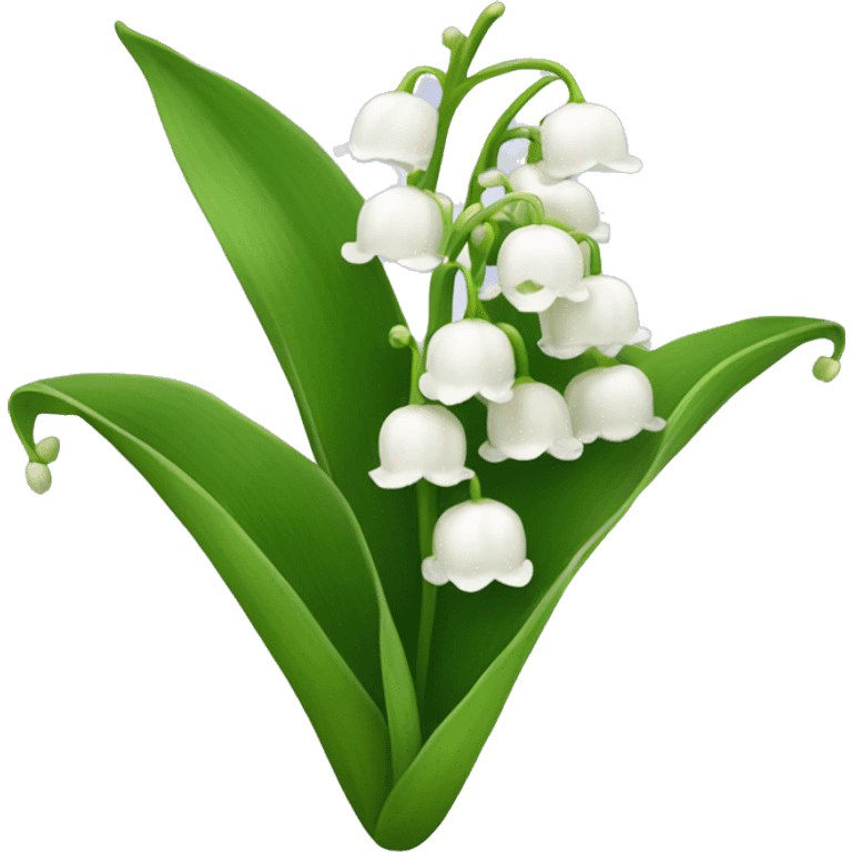 lily of the valley flower  emoji