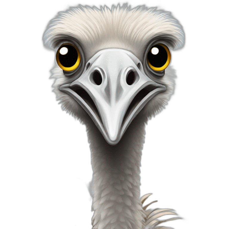 Southern Ostrich emoji