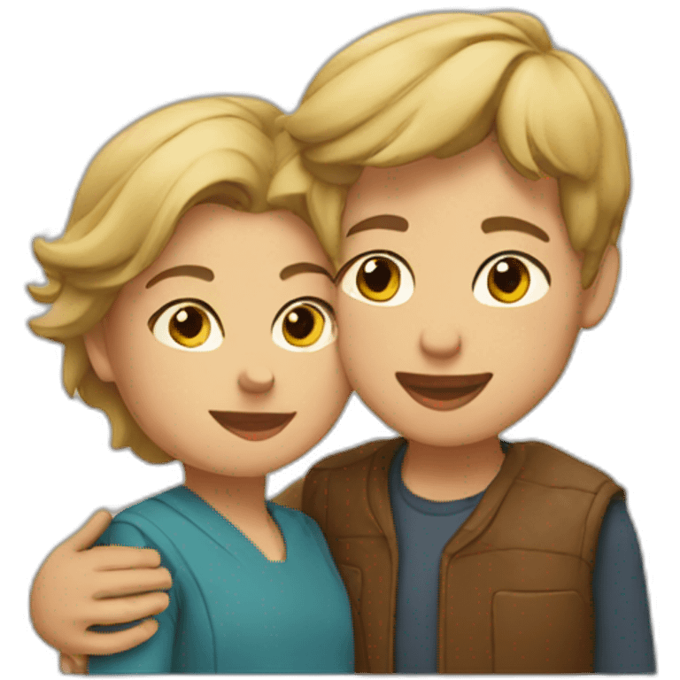 mother and son emoji