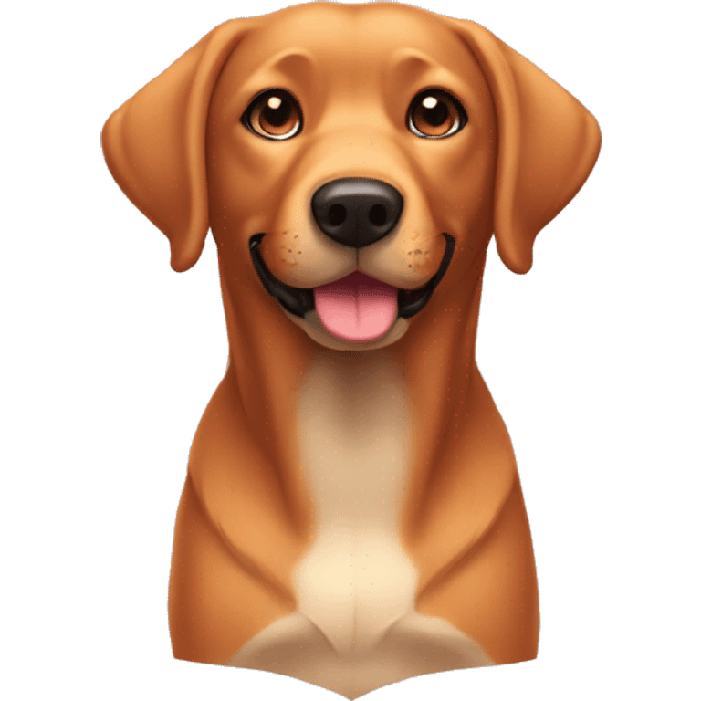 Labrador foxred  emoji