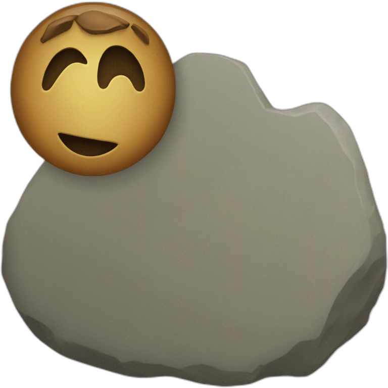 Thé Rock emoji