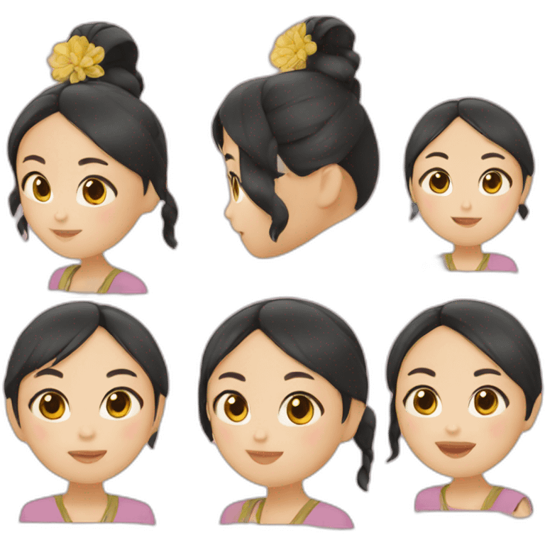 Thai sazubazi girl emoji