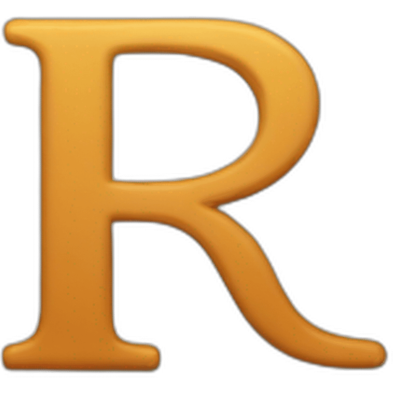 Letter r emoji