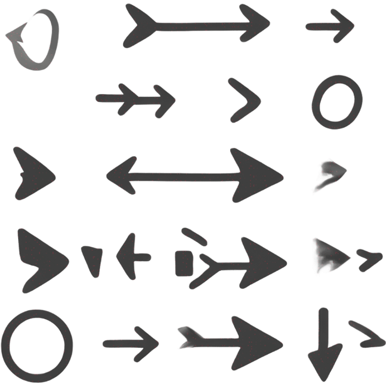 Create a circular arrow icon similar to the 🔄 emoji, but in black and white colors. The design should have a clean, minimalistic style with smooth lines. The arrows should form a continuous loop, and the background should be plain white emoji