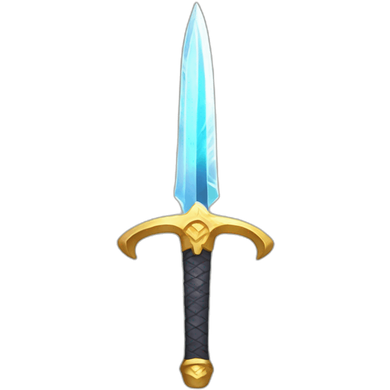 lighting glass sword emoji