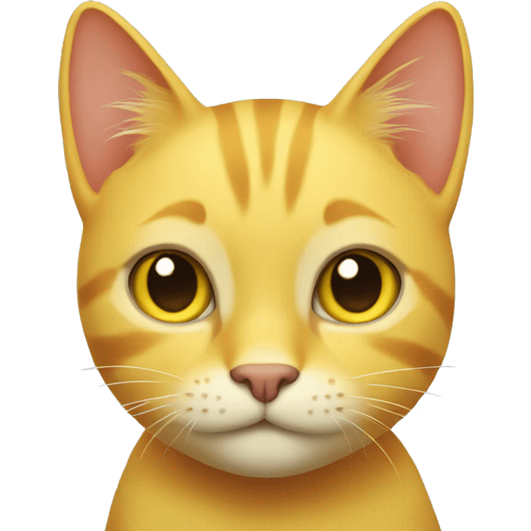 yellow cat emoji