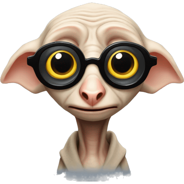 Dobby with sunglasses  emoji