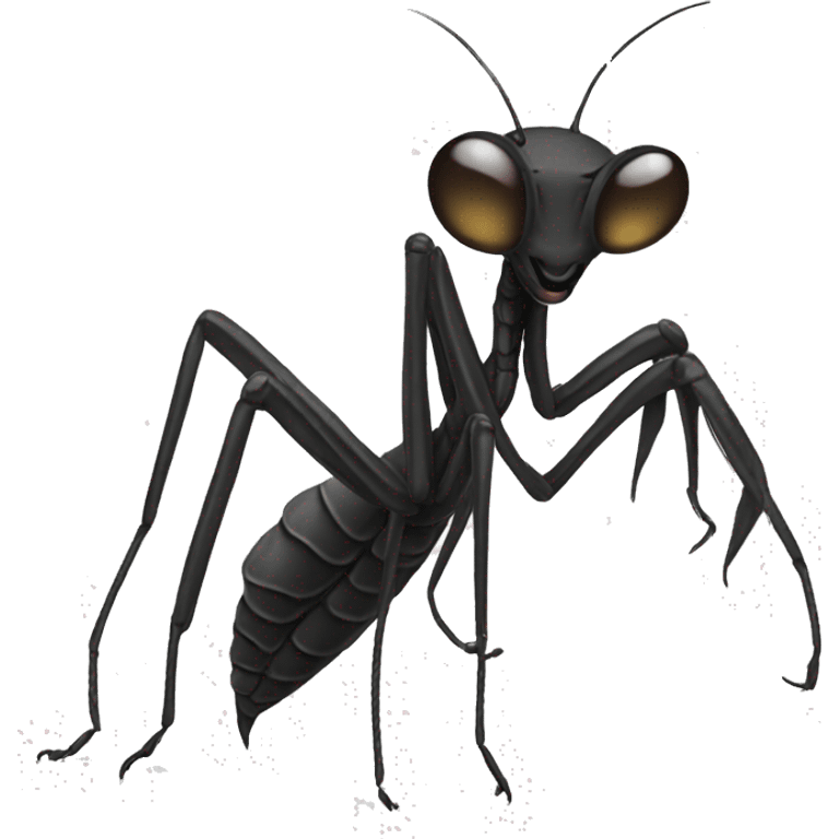 black mantis emoji