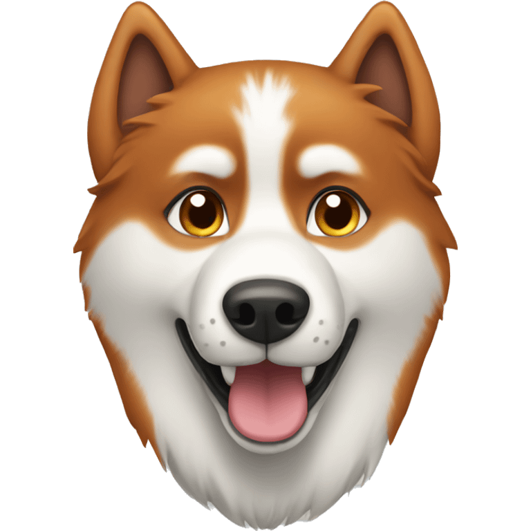 ginger husky emoji