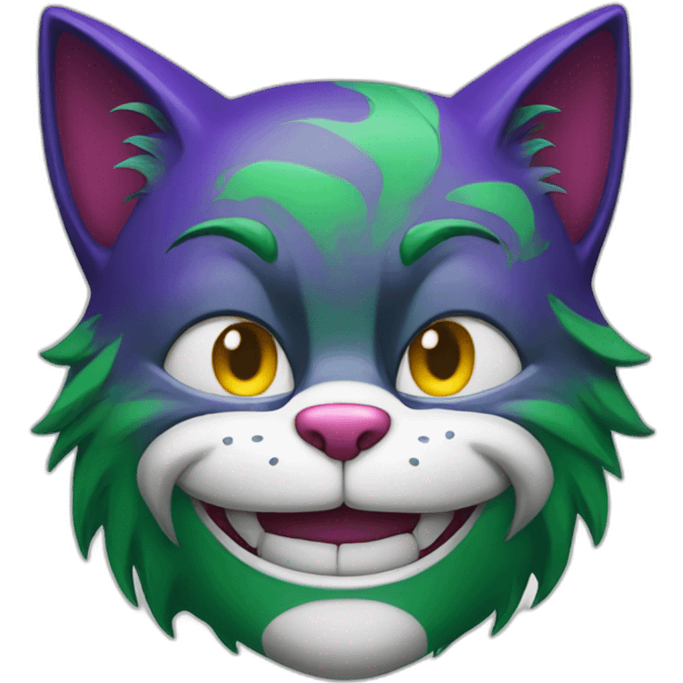 Cat joker emoji