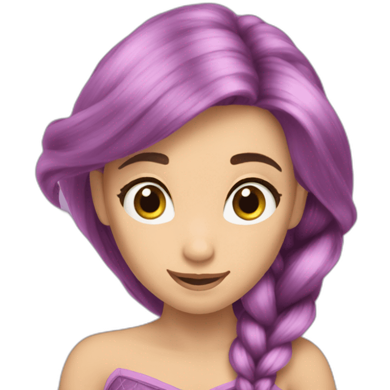 rapunzel  emoji