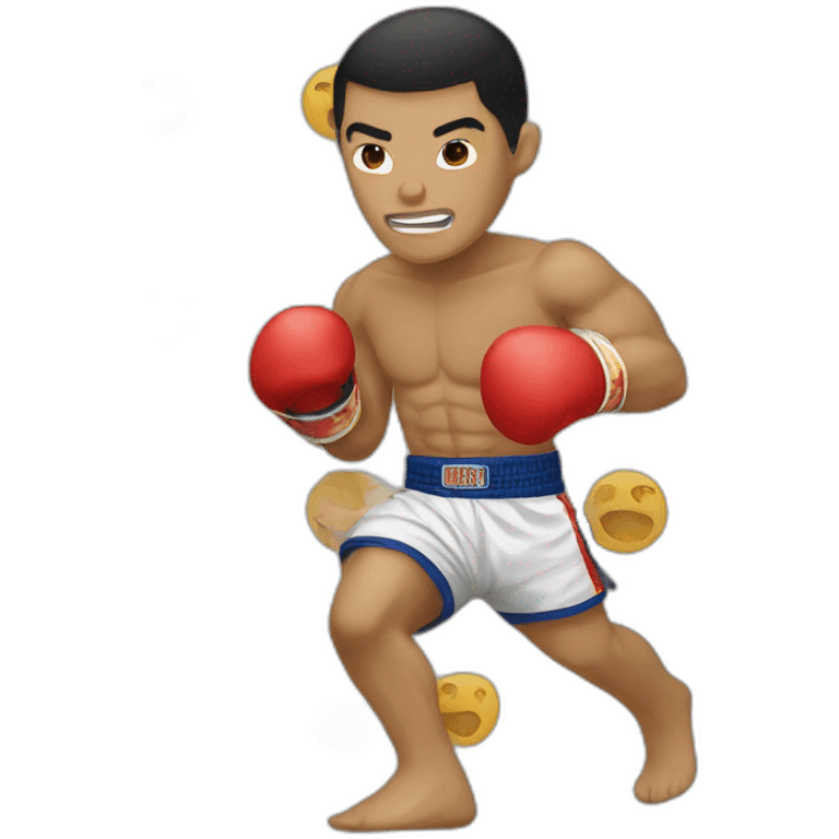 muay thai emoji