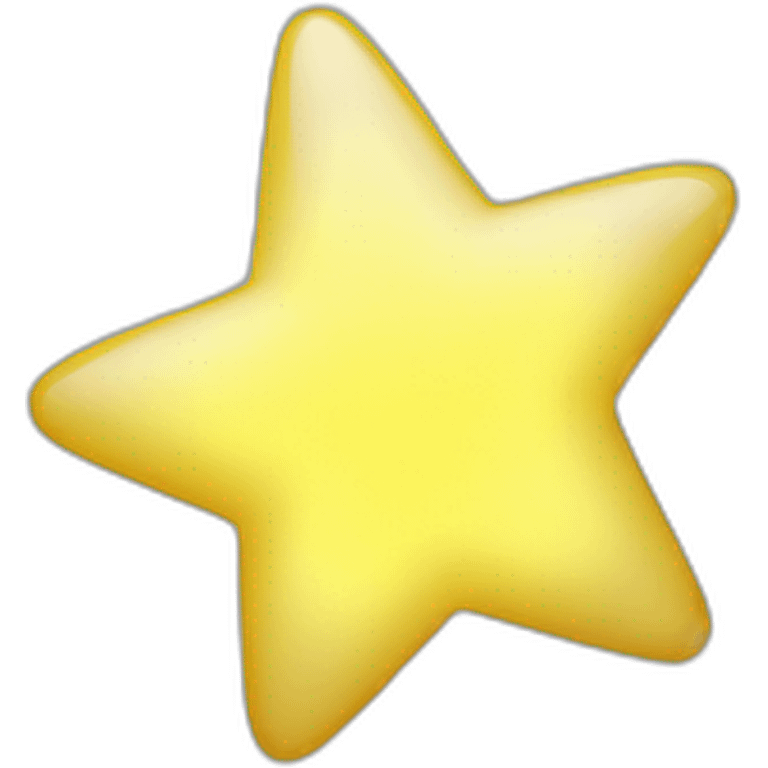 yellow star which is glowing use as a example the normal yellow emoji star emoji