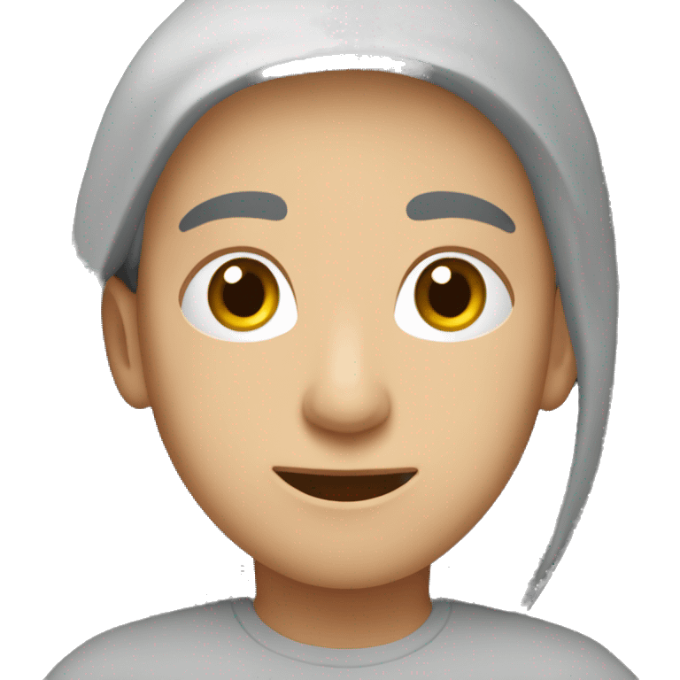 kulaklık takmış kız emoji