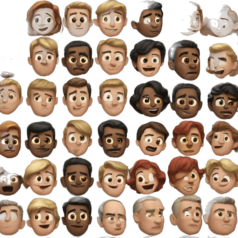 Disney Pixar emoji