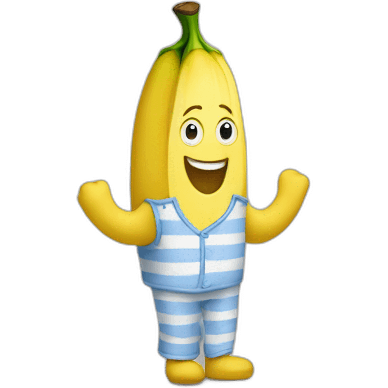 Bananas In Pyjamas emoji