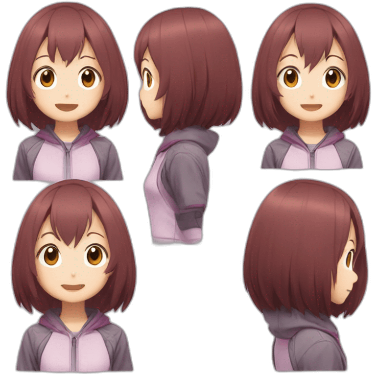 Ochaco uraraka emoji