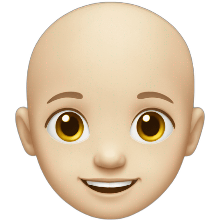 baby-smiling-with-grey-skin-bald emoji