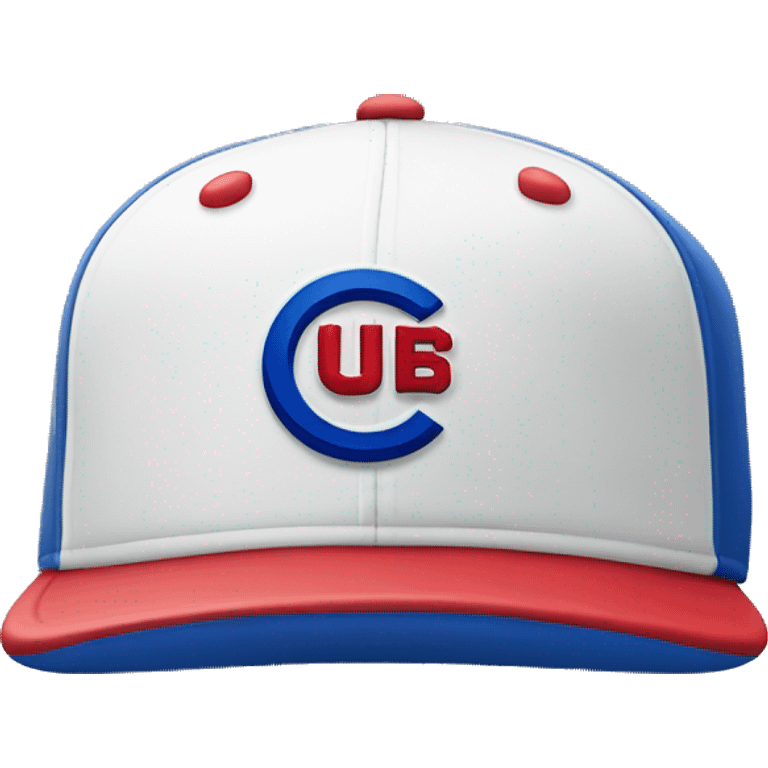 Chicago cubs baseball hat emoji