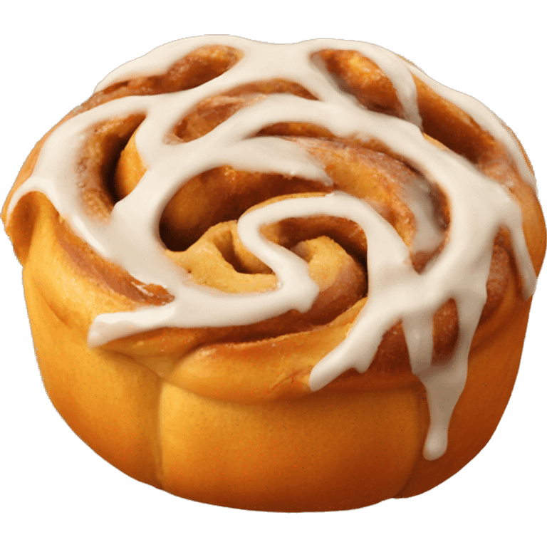 Pumpkin Cinnamon bun emoji