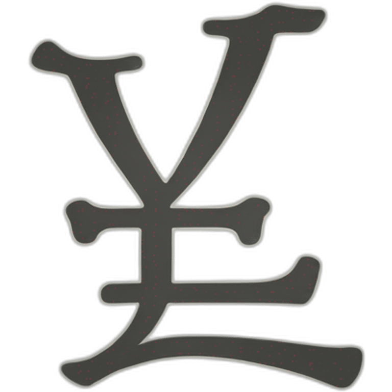 yen money symbol emoji