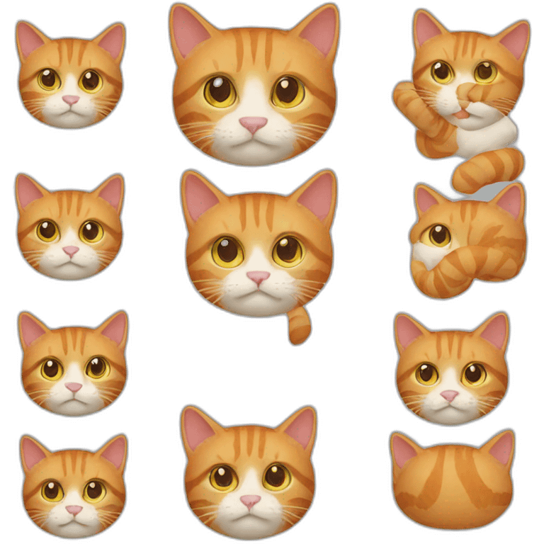 ginger  cat emoji