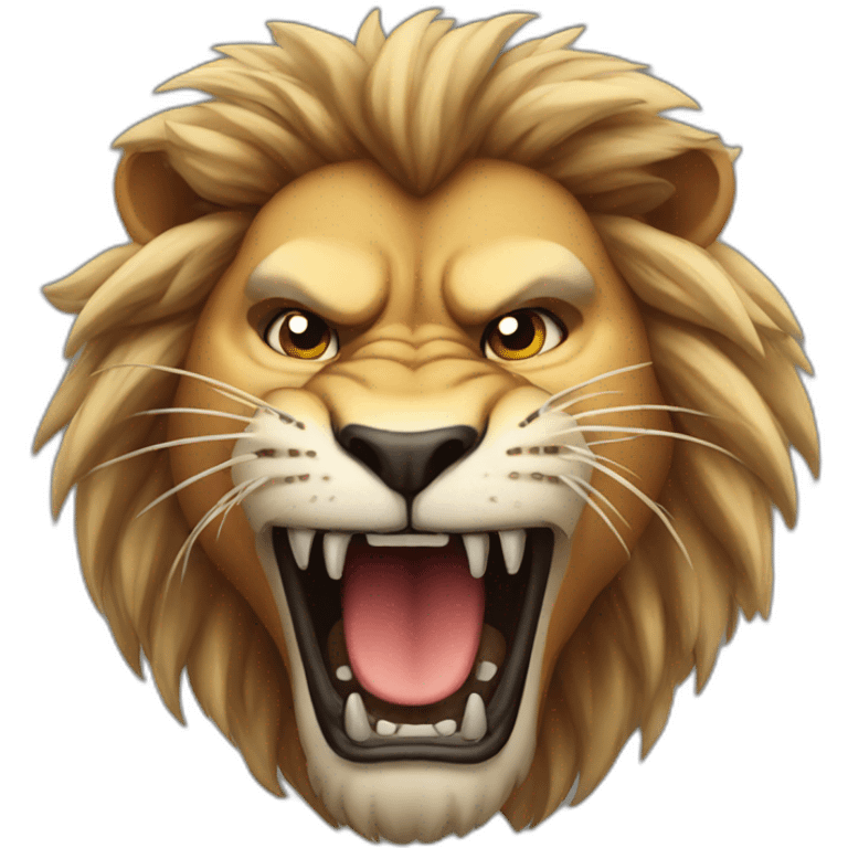 Angry Lion emoji