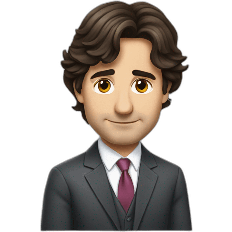 Divorced Justin Trudeau emoji