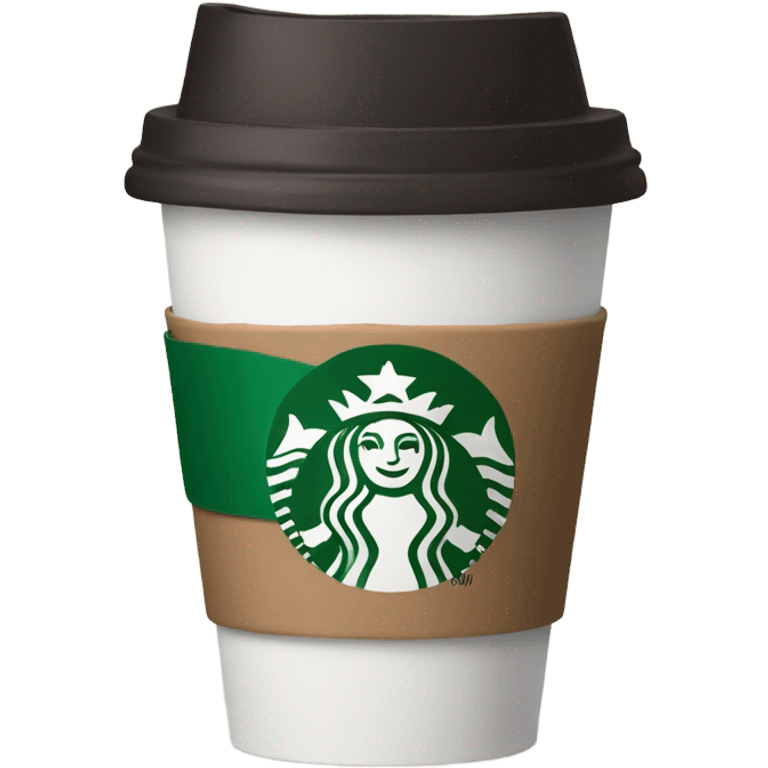 Starbucks coffee cup emoji