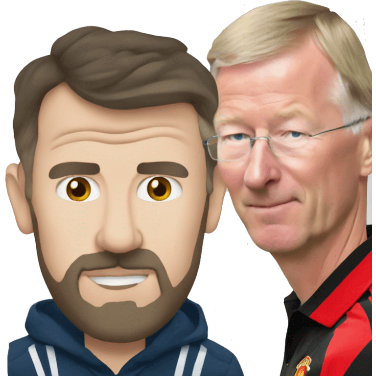 Erik ten hag being sacked by Alex Ferguson emoji