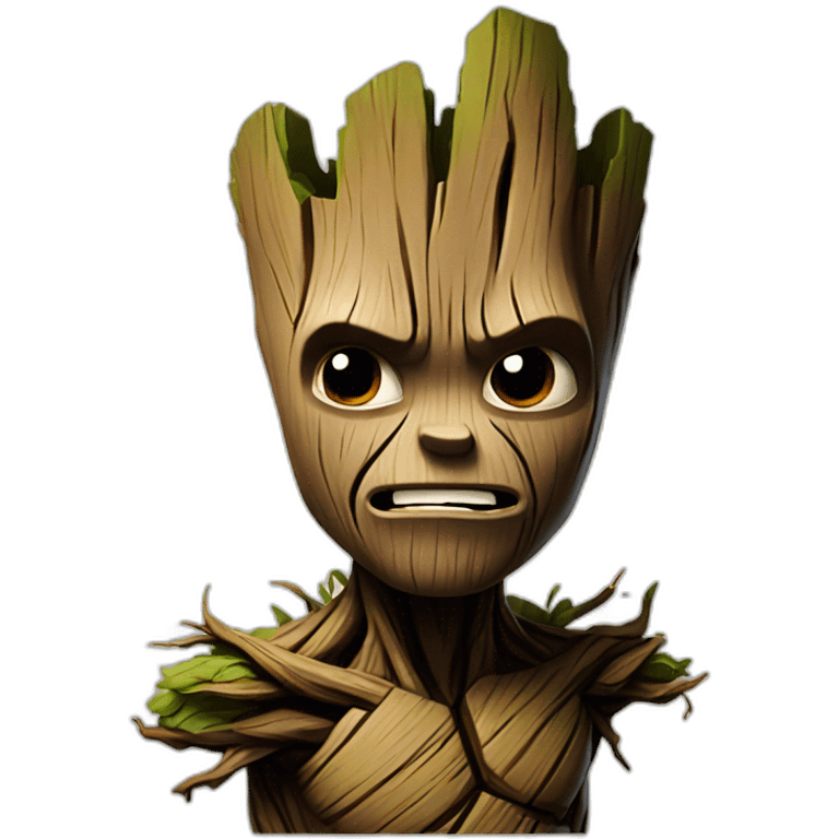 groot angry emoji