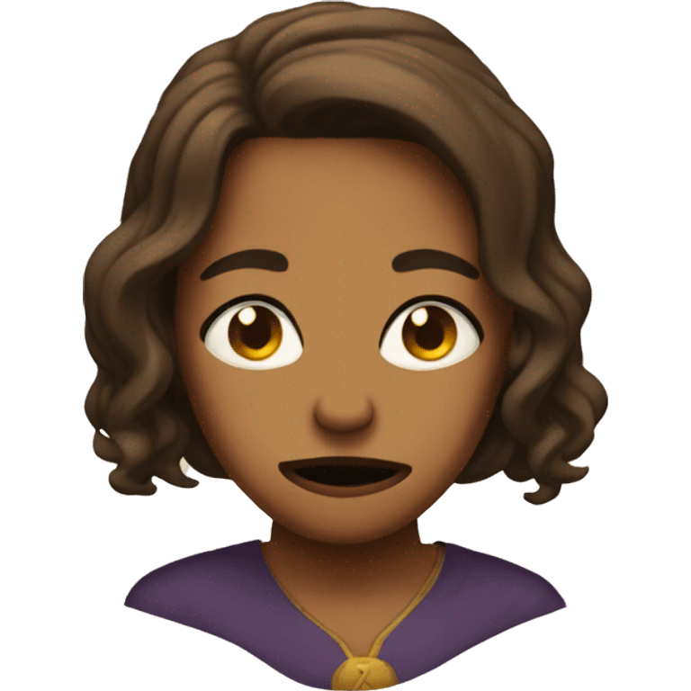 Kamala sad face emoji