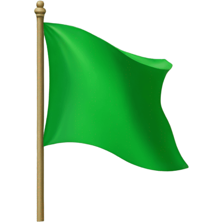 Green flag emoji