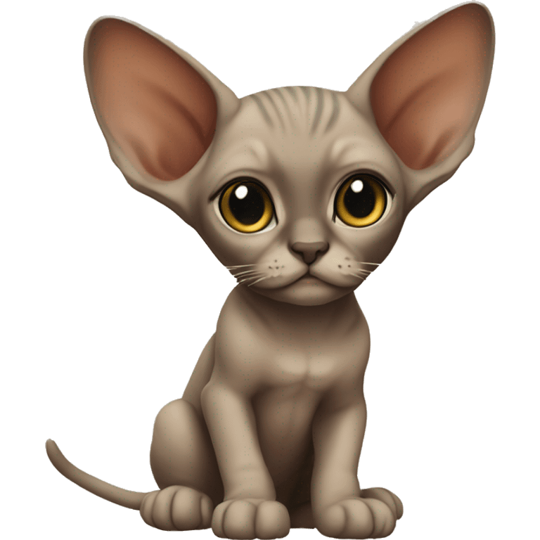 Sphinx kitten emoji