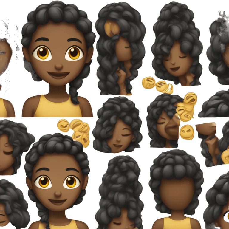 black girl emoji