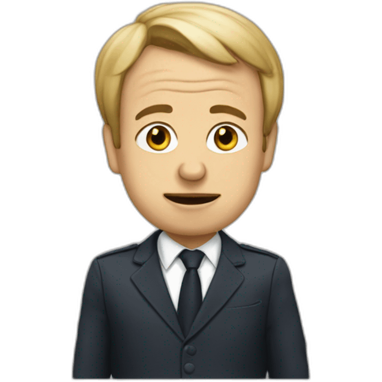 Bouk qui mange macron emoji