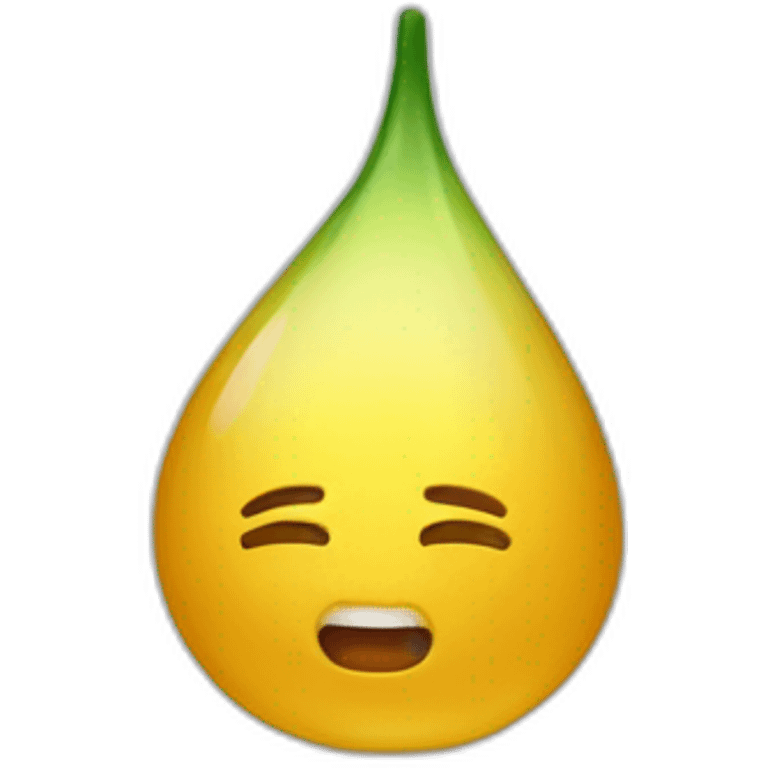 a drop emoji