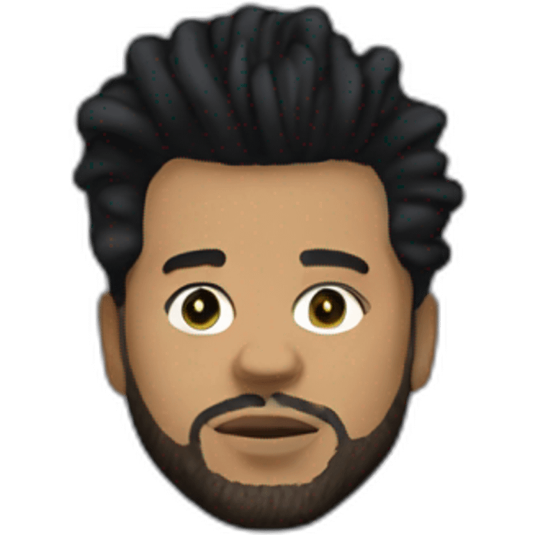 the weeknd  emoji