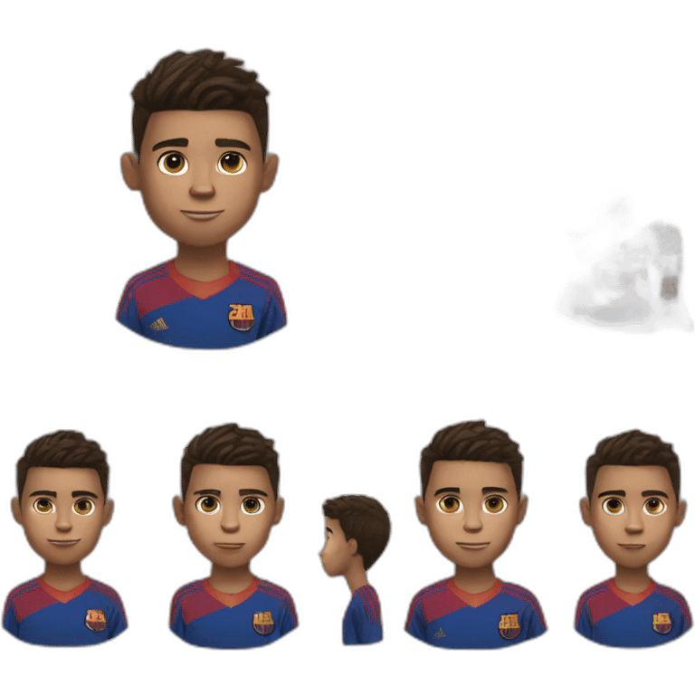 Son of Ronaldo and Messi emoji