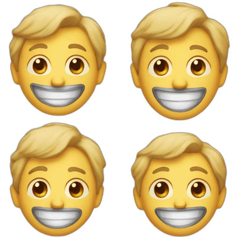 the emoji 😀 with smile  emoji