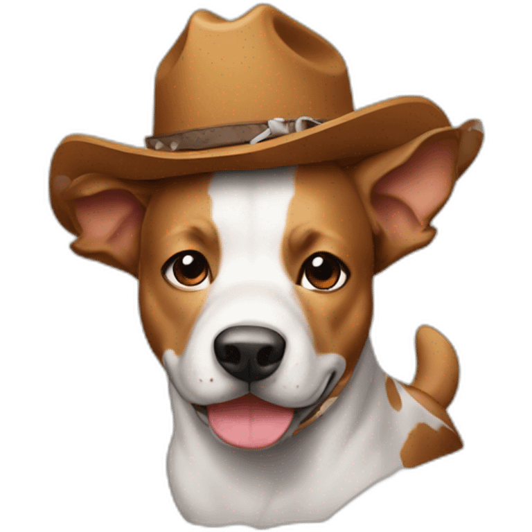 cow boy dog emoji