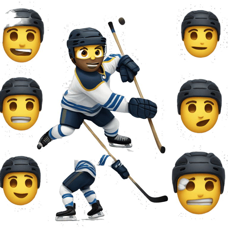 Hockey Shot emoji