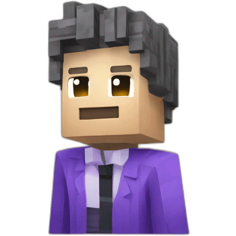 Administrator of francium, minecraft server colored purple emoji