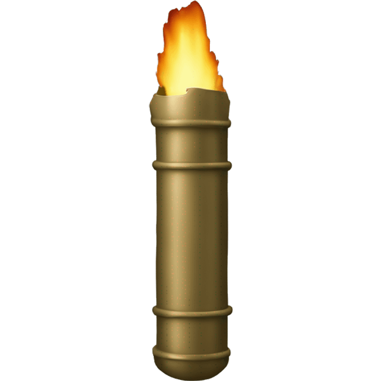 an artillery shell emoji