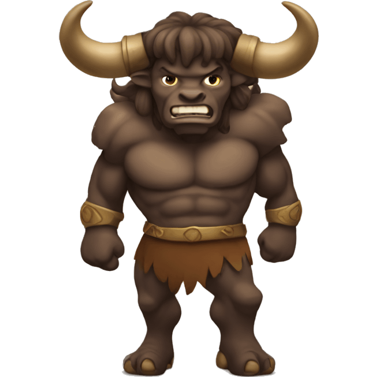 a minotaur emoji