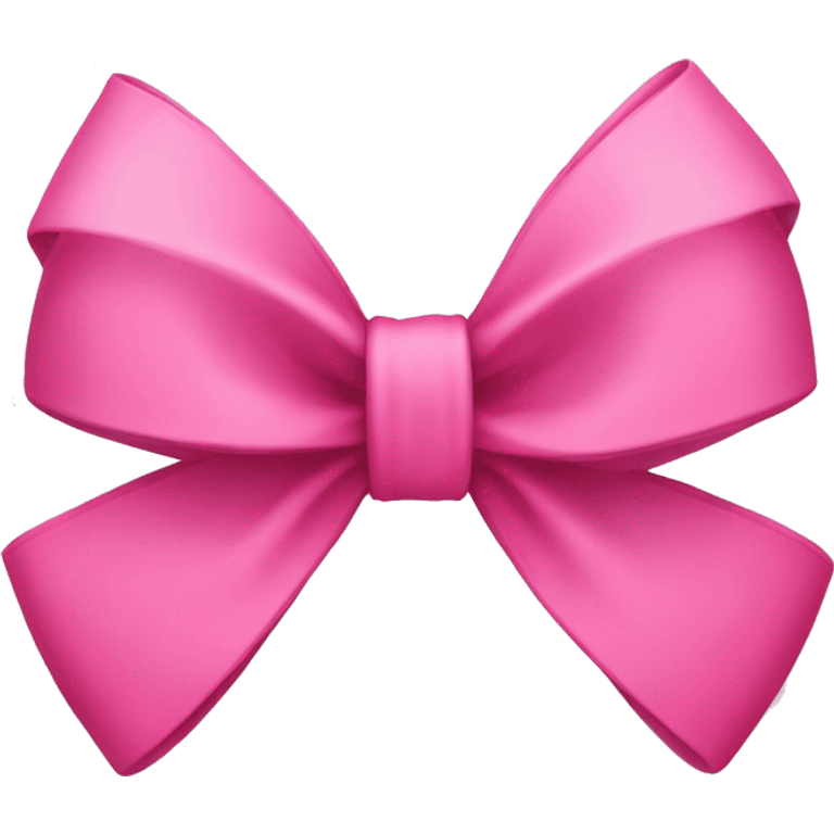 Pink bow with letter G on it emoji