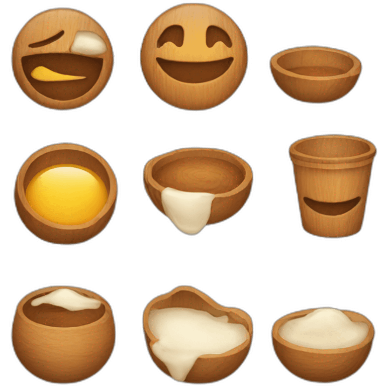 good wood morning emoji