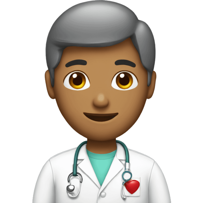   surgeon in hearts emoji