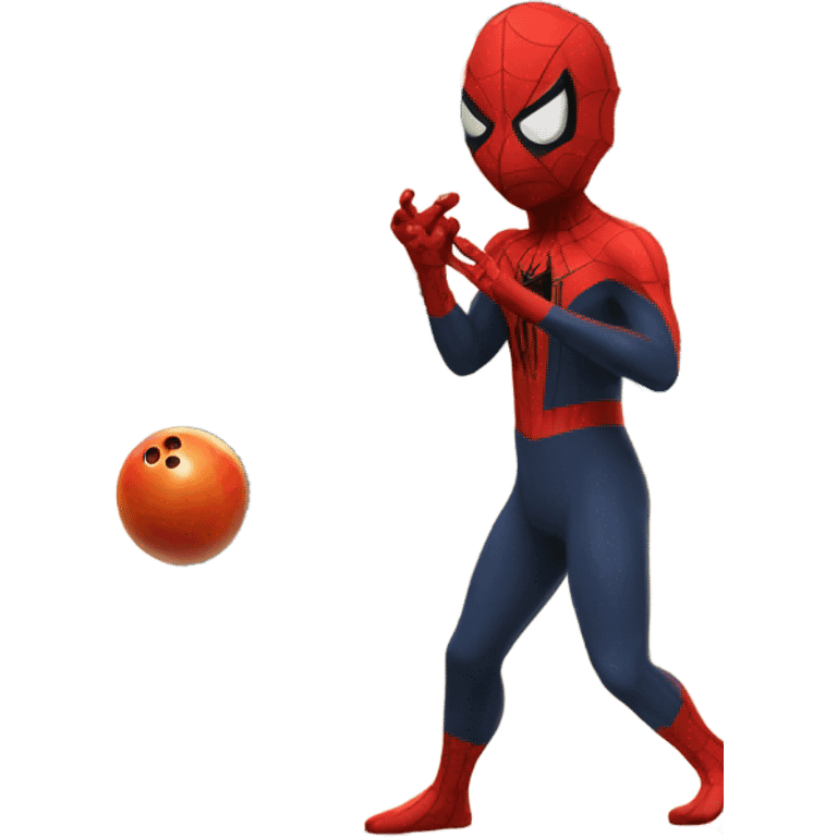 spiderman bowling emoji